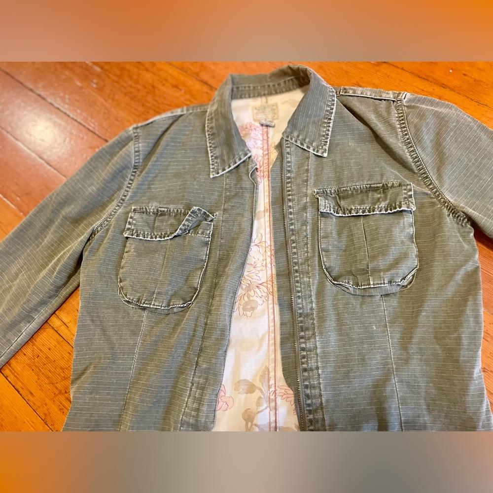 Vintage Lucky Brand military jacket 🧥
